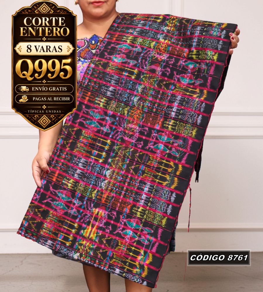 Corte Típico Hilo de Cristal 8 Varas Q995 | COD 8761 | Típicas Unidas