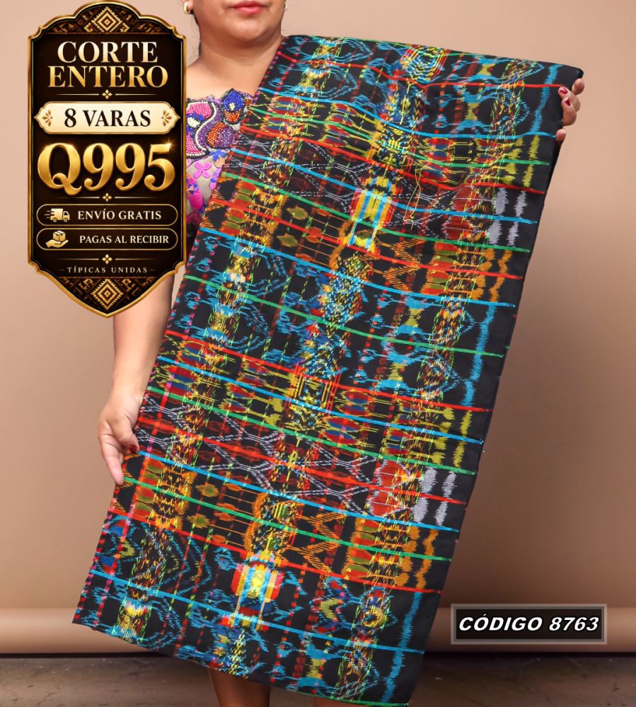 Corte Típico Hilo de Cristal 8 Varas Q995 | COD 8763 | Típicas Unidas