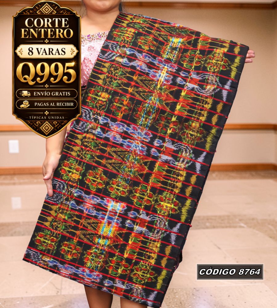 Corte Típico Hilo de Cristal 8 Varas Q995 | COD 8764 | Típicas Unidas