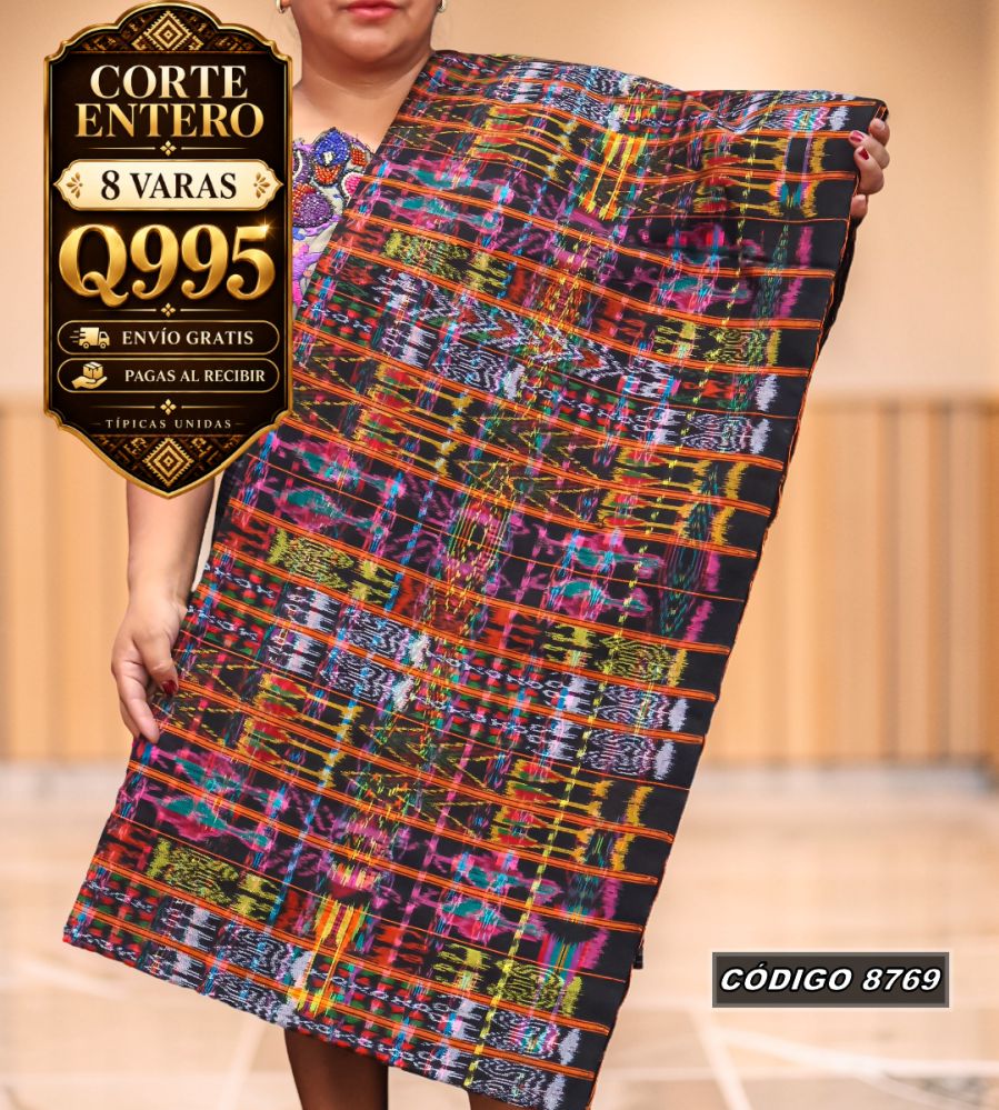Corte Típico Hilo de Cristal 8 Varas Q995 | COD 8769 | Típicas Unidas