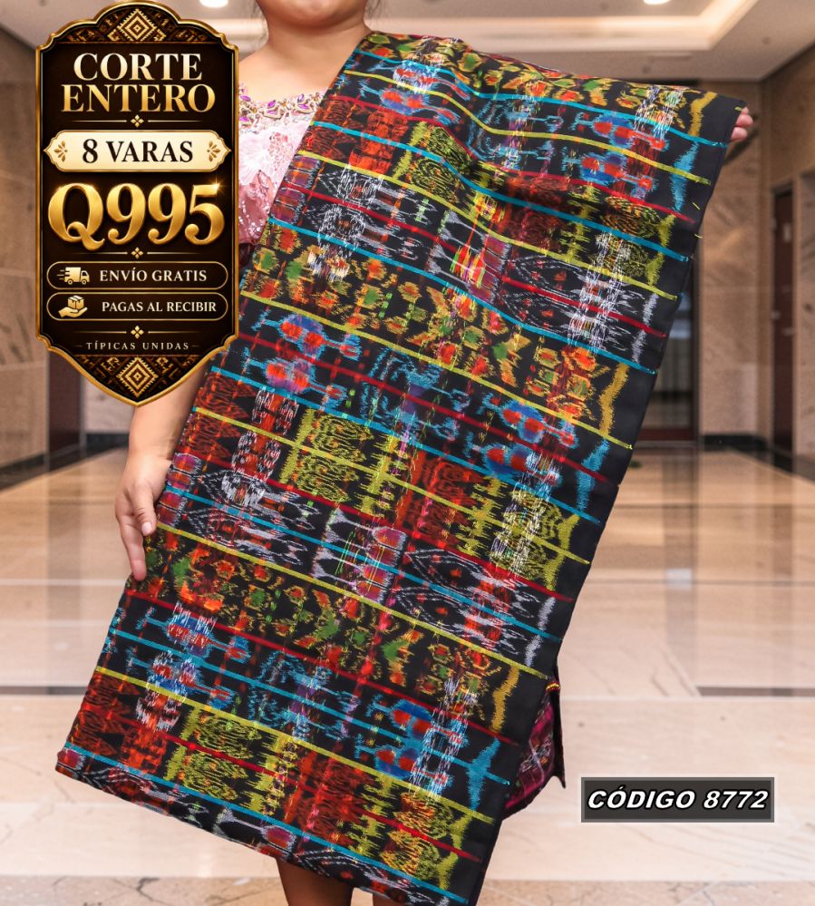 Corte Típico Hilo de Cristal 8 Varas Q995 | COD 8772 | Típicas Unidas