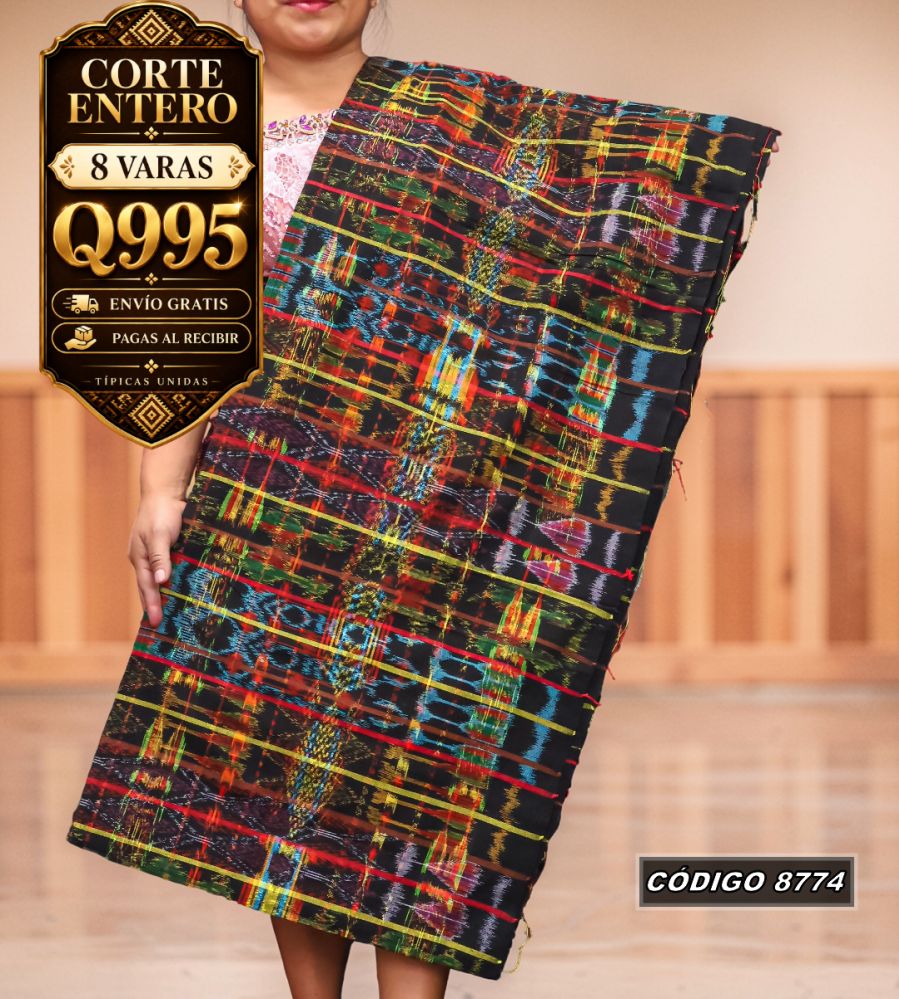 Corte Típico Hilo de Cristal 8 Varas Q995 | COD 8774 | Típicas Unidas