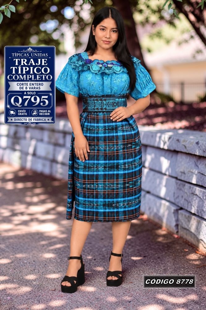 Traje Típico Diseño Nuevo Q795 | COD 8778 | Típicas Unidas