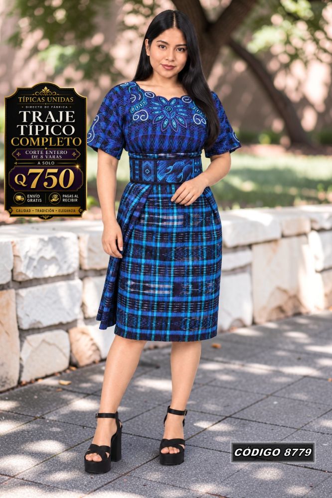 Traje Típico Diseño Nuevo Q750 | COD 8779 | Típicas Unidas