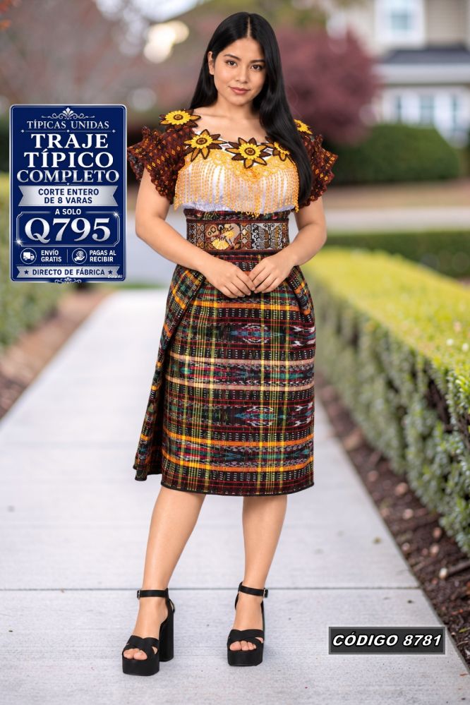 Traje Típico Diseño Nuevo Q795 | COD 8781 | Típicas Unidas