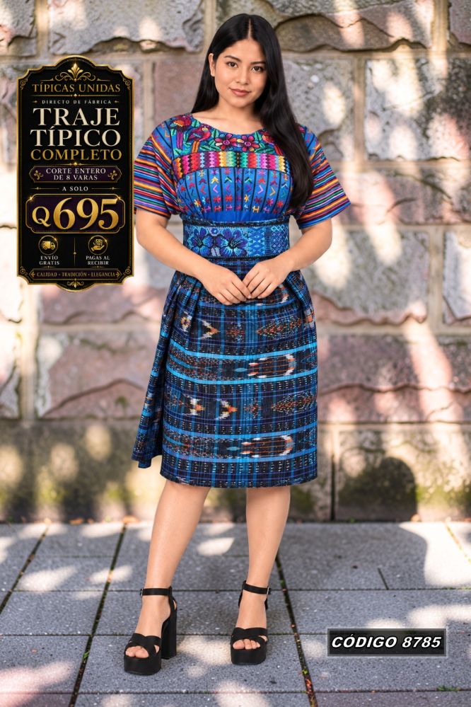 Traje Típico Diseño Nuevo Q695 | COD 8785 | Típicas Unidas