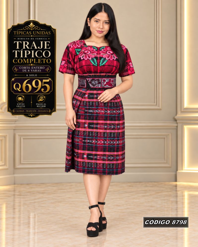 Traje Típico Diseño Nuevo Q695 | COD 8798 | Típicas Unidas