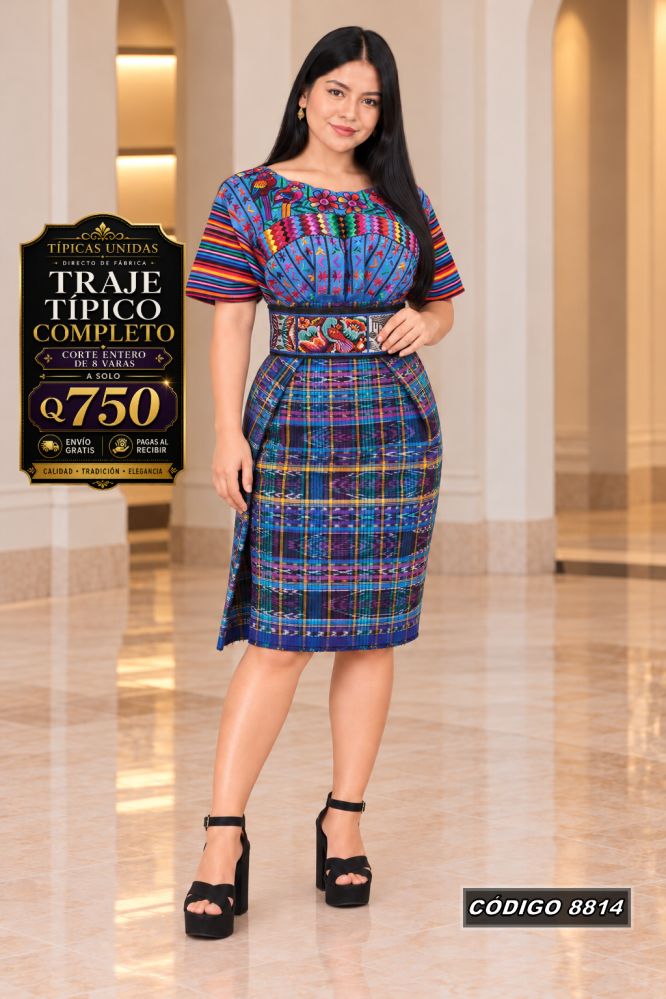 Traje Típico Diseño Nuevo Q750 | COD 8814 | Típicas Unidas