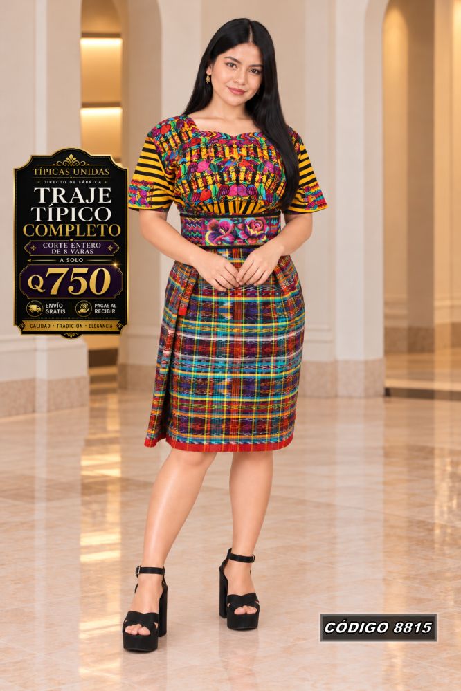 Traje Típico Diseño Nuevo Q750 | COD 8815 | Típicas Unidas