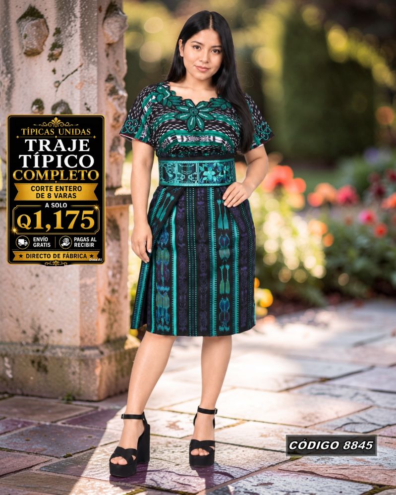 Traje Típico Diseño Nuevo Q1,175 | COD 8845 | Típicas Unidas