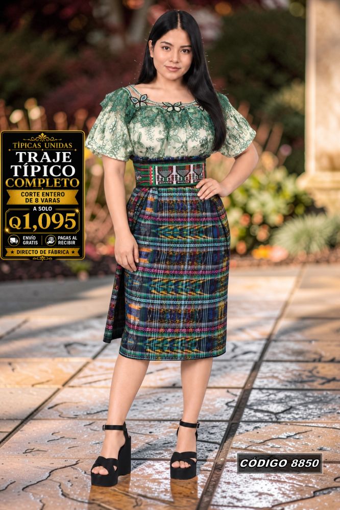 Traje Típico Diseño Nuevo Q1,095 | COD 8850 | Típicas Unidas