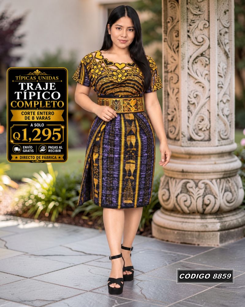 Traje Típico Diseño Nuevo Q1,295 | COD 8859 | Típicas Unidas