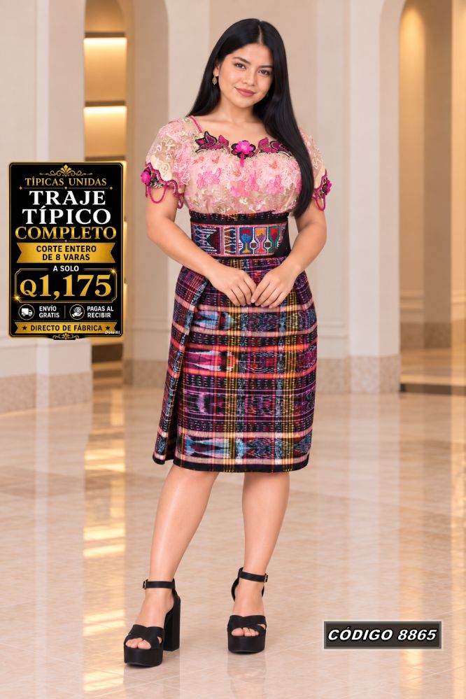 Traje Típico Diseño Nuevo Q1,175 | COD 8865 | Típicas Unidas