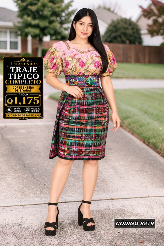 Traje Típico Diseño Nuevo Q1,175 | COD 8879 | Típicas Unidas