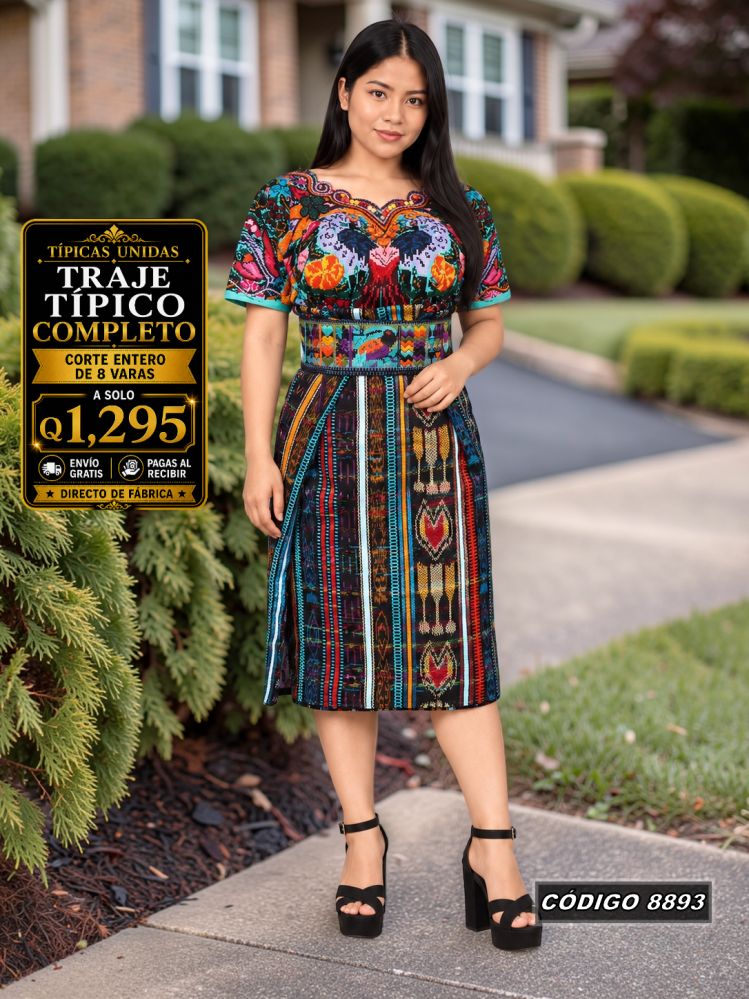 Traje Típico Diseño Nuevo Q1,295 | COD 8893 | Típicas Unidas