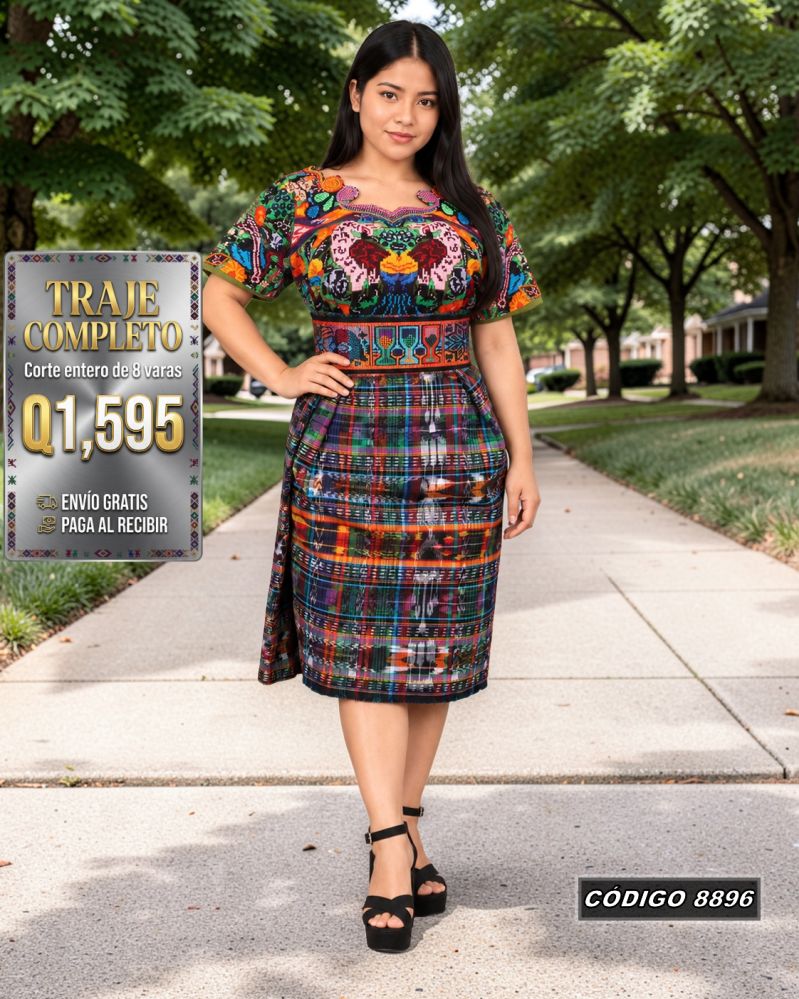 Traje Típico Diseño Nuevo Q1,595 | COD 8896 | Típicas Unidas