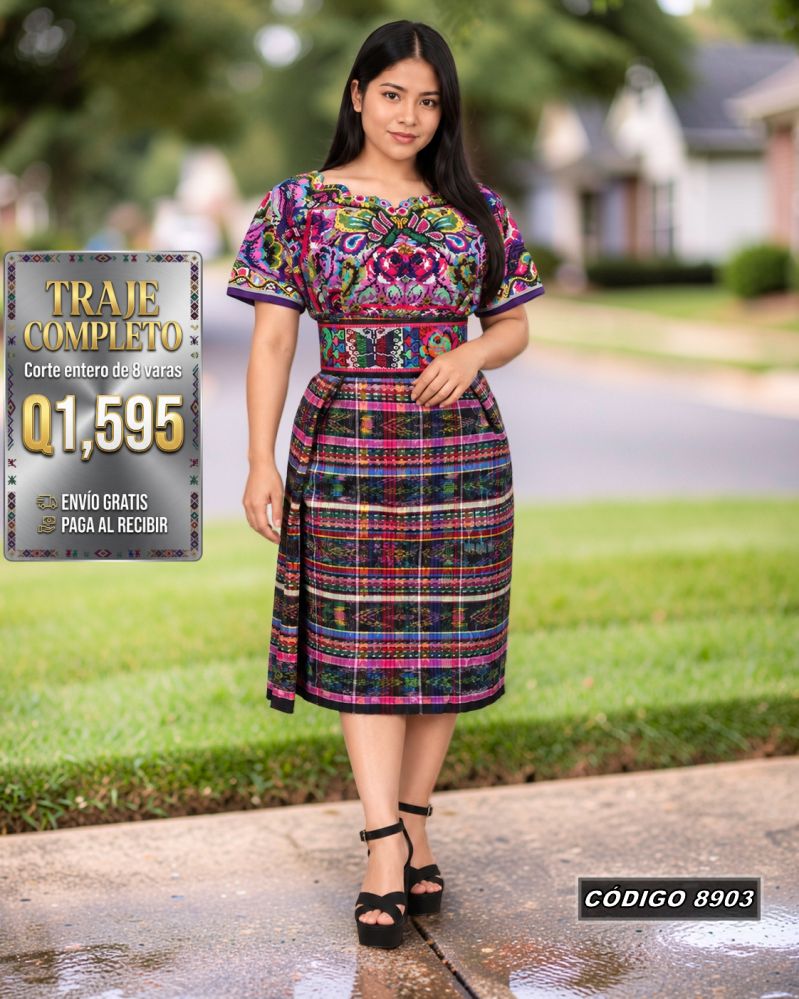 Traje Típico Diseño Nuevo Q1,595 | COD 8903 | Típicas Unidas