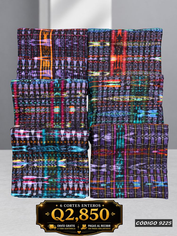 ✨ Combo 6 Cortes Típicos 8 Varas — Q2,850 | COD 9225