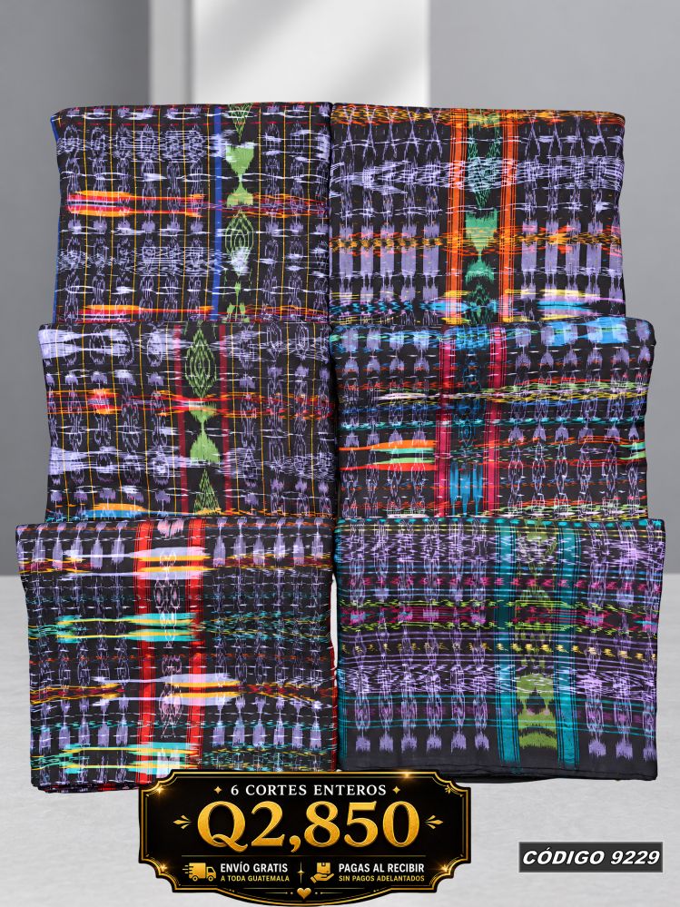 ✨ Combo 6 Cortes Típicos 8 Varas — Q2,850 | COD 9229