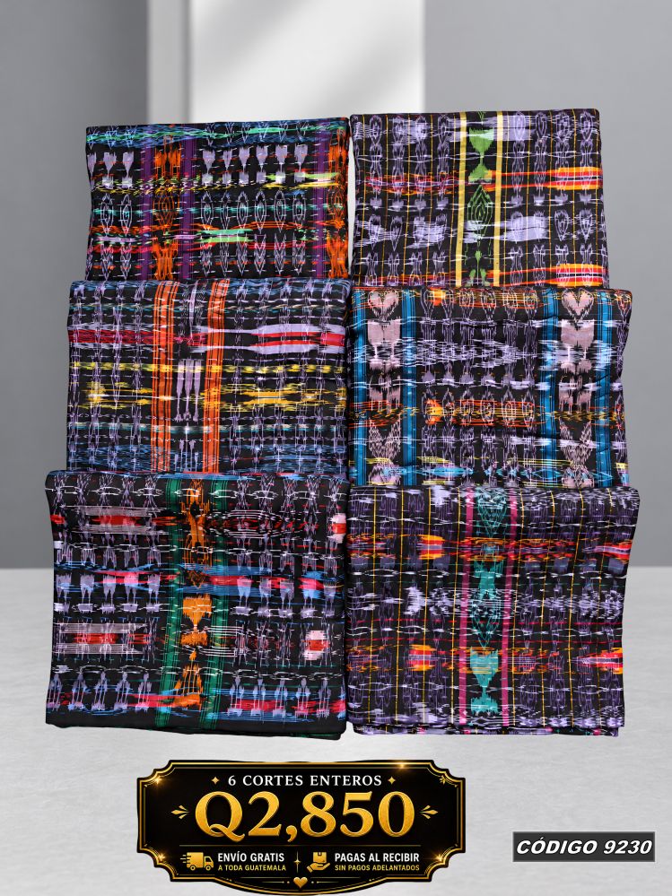 Combo 6 Cortes Típicos 8 Varas Q2,850 | COD 9230 | Típicas Unidas