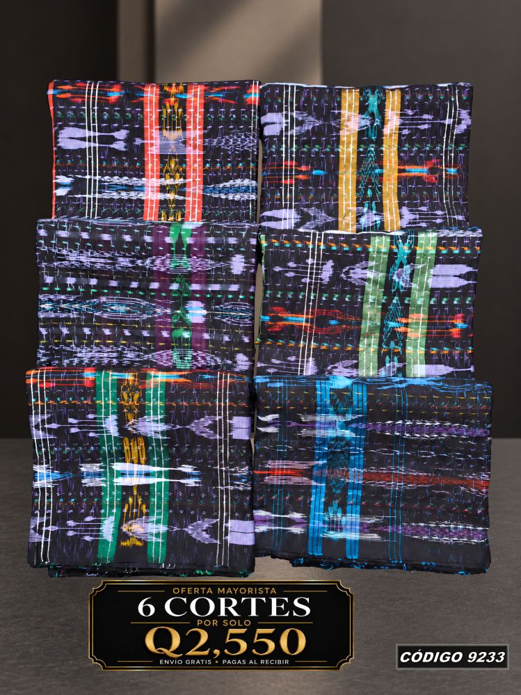 Combo 6 Cortes Típicos 8 Varas Q2,550 | COD 9233 | Típicas Unidas