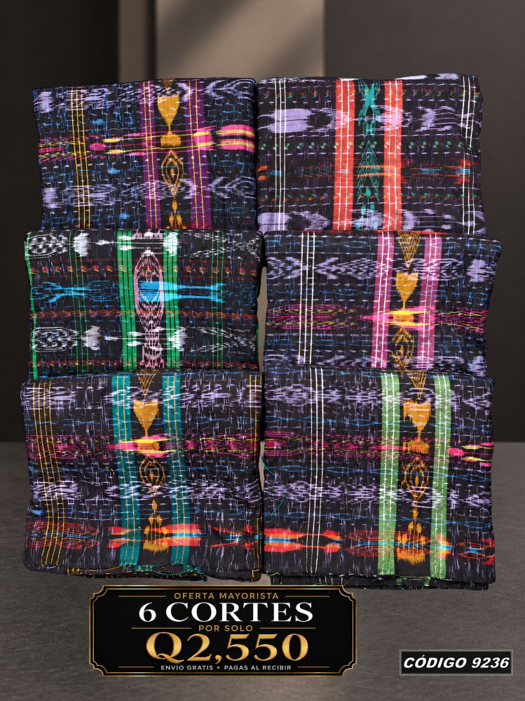 Combo 6 Cortes Típicos 8 Varas Q2,550 | COD 9236 | Típicas Unidas