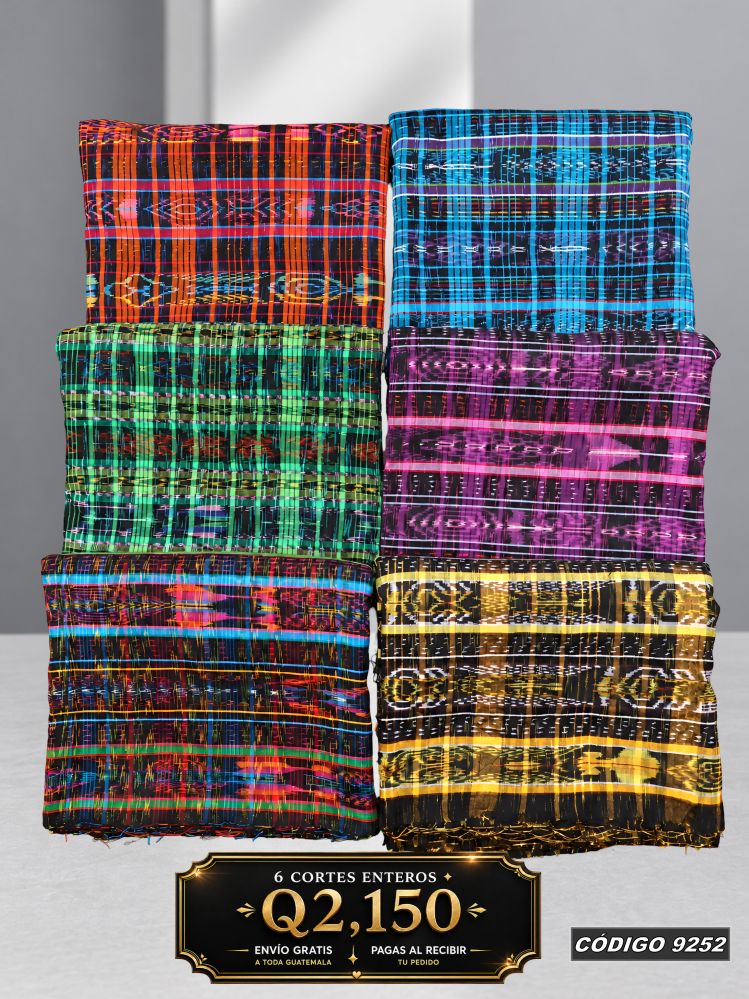 Combo 6 Cortes Típicos 8 Varas Q2,150 | COD 9252 | Típicas Unidas
