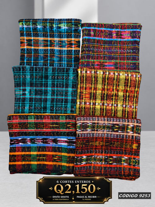 Combo 6 Cortes Típicos 8 Varas Q2,150 | COD 9253 | Típicas Unidas