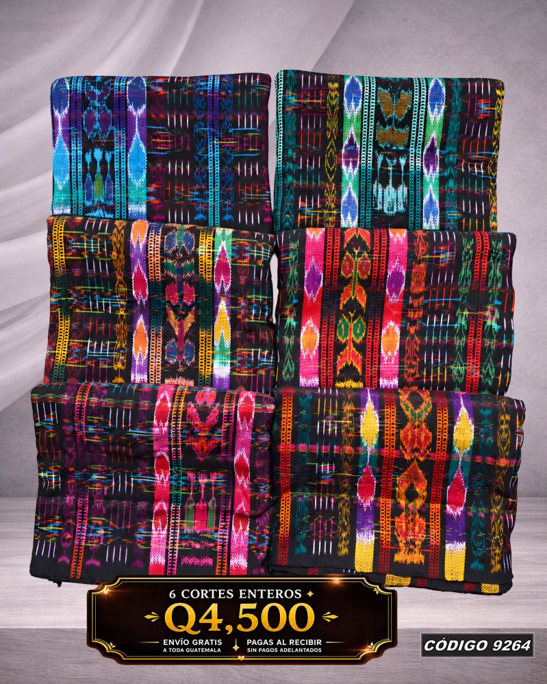 Combo 6 Cortes Típicos 8 Varas Q4,500 | COD 9264 | Típicas Unidas