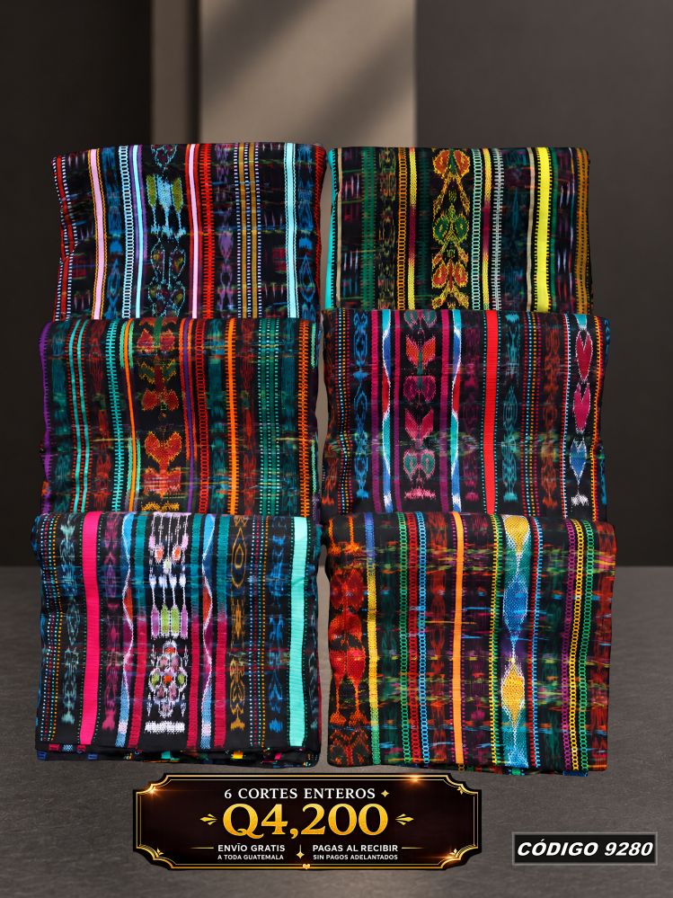Combo 6 Cortes Típicos 8 Varas Q4,200 | COD 9280 | Típicas Unidas