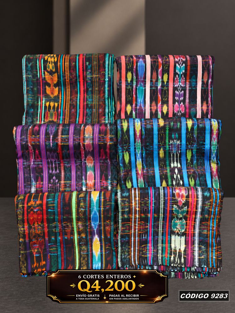 ✨ Combo 6 Cortes Típicos 8 Varas — Q4,200 | COD 9283