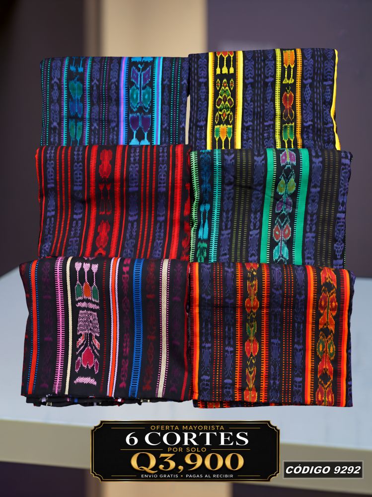 Combo 6 Cortes Típicos 8 Varas Q3,900 | COD 9292 | Típicas Unidas