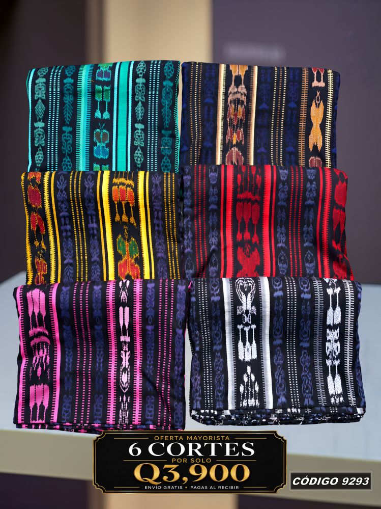 Combo 6 Cortes Típicos 8 Varas Q3,900 | COD 9293 | Típicas Unidas