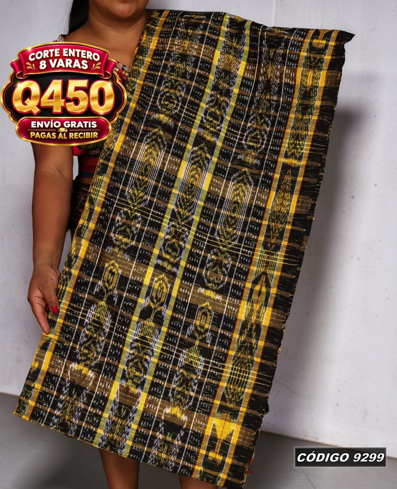 ✨ Corte Quichelense Hilo Mish y Altaseda 8 Varas — Q450 | COD 9299