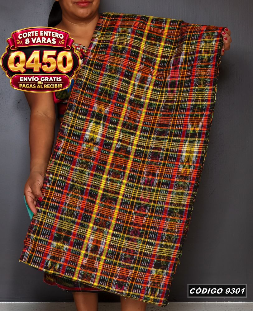 Corte Típico Quichelense Hilo Mish y Altaseda 8 Varas Q450 | COD 9301 | Típicas Unidas