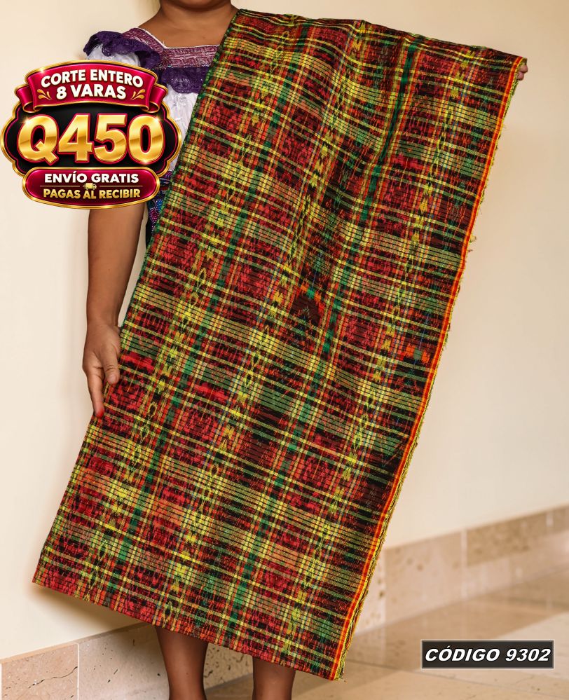 Corte Típico Quichelense Hilo Mish y Altaseda 8 Varas Q450 | COD 9302 | Típicas Unidas