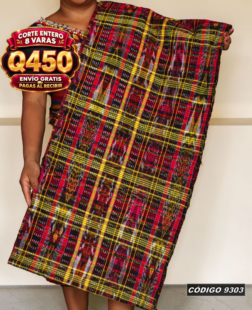 Corte Típico Quichelense Hilo Mish y Altaseda 8 Varas Q450 | COD 9303 | Típicas Unidas