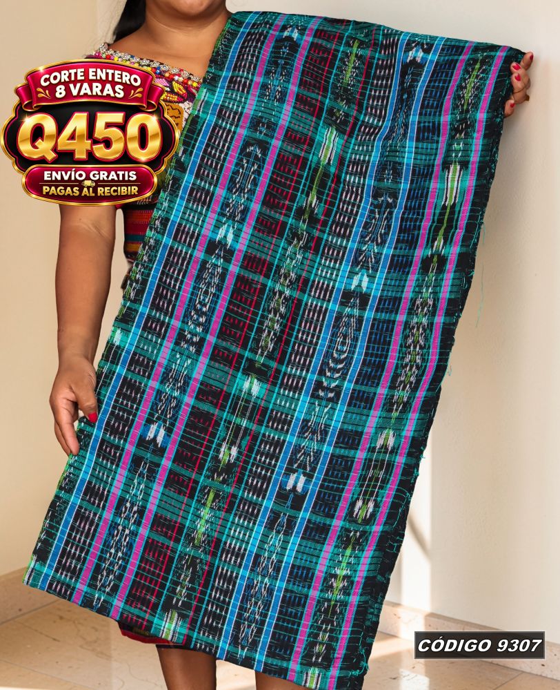 ✨ Corte Quichelense Hilo Mish y Altaseda 8 Varas — Q450 | COD 9307