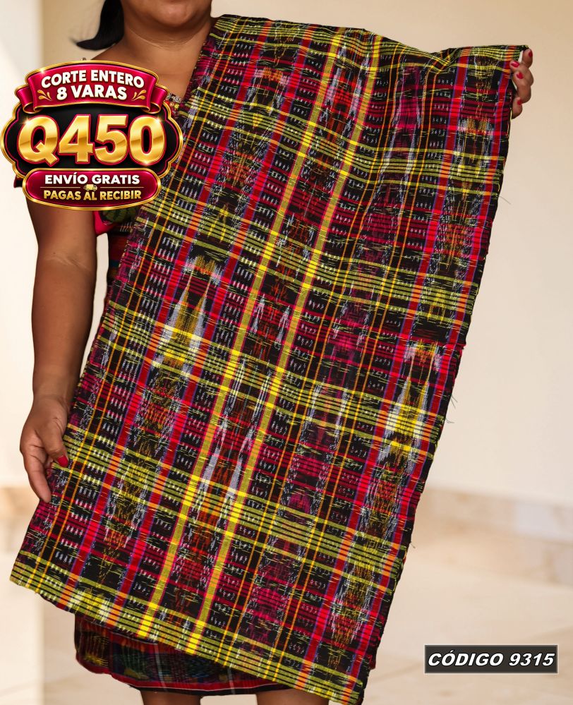 Corte Típico Quichelense Hilo Mish y Altaseda 8 Varas Q450 | COD 9315 | Típicas Unidas