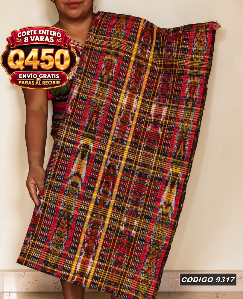 Corte Típico Quichelense Hilo Mish y Altaseda 8 Varas Q450 | COD 9317 | Típicas Unidas