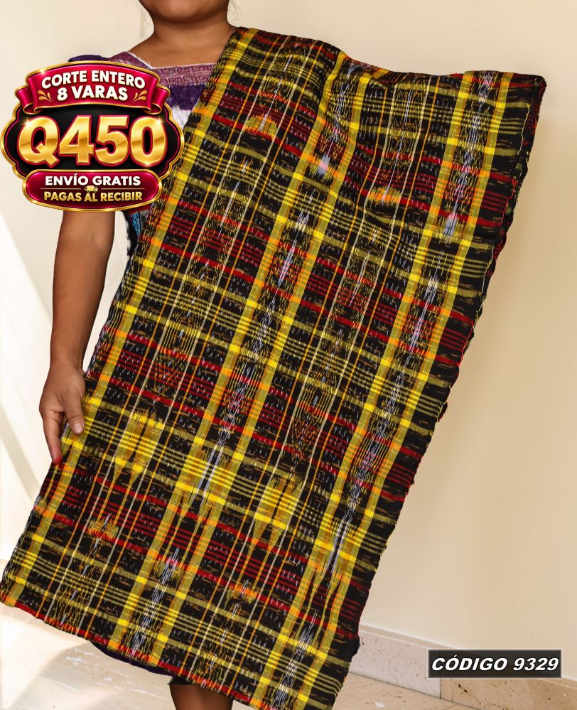 ✨ Corte Quichelense Hilo Mish y Altaseda 8 Varas — Q450 | COD 9329