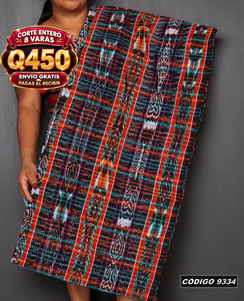 ✨ Corte Quichelense Hilo Mish y Altaseda 8 Varas — Q450 | COD 9334
