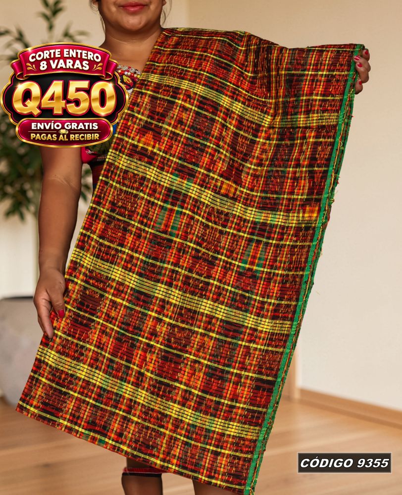 Corte Típico Quichelense Hilo Mish y Altaseda 8 Varas Q450 | COD 9355 | Típicas Unidas