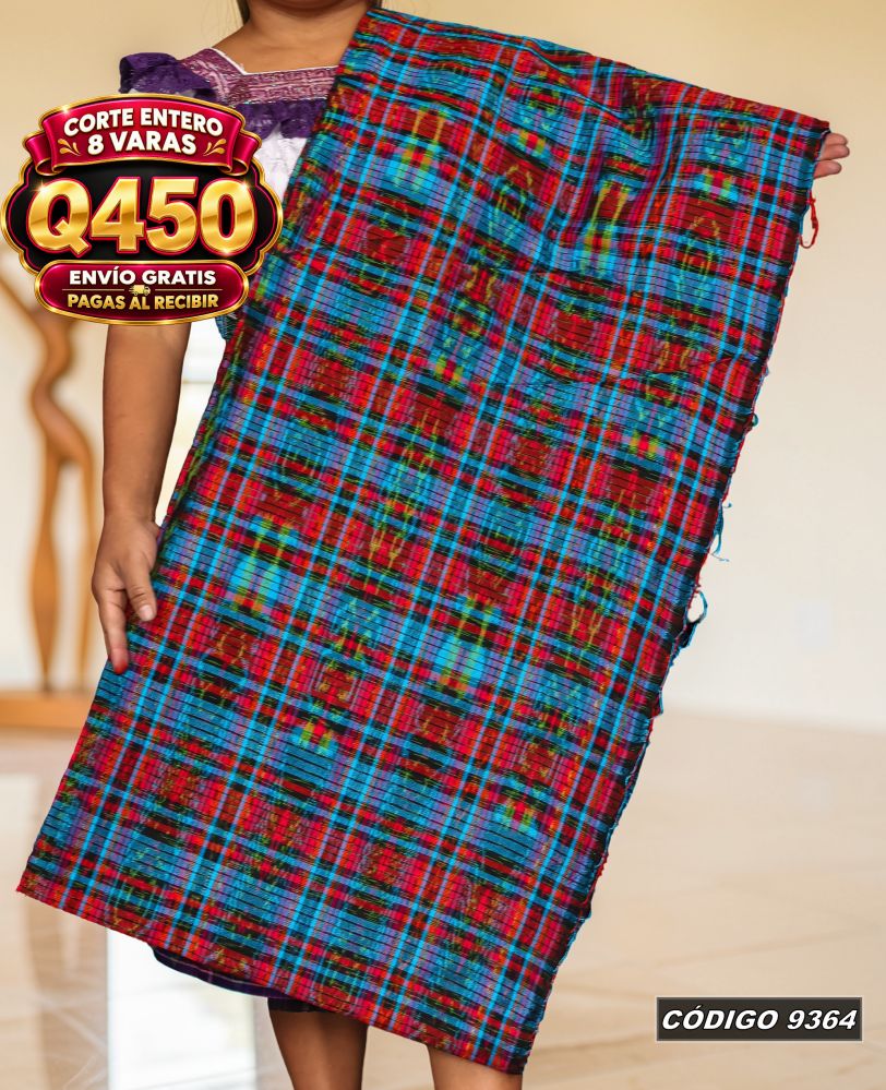 Corte Típico Quichelense Hilo Mish y Altaseda 8 Varas Q450 | COD 9364 | Típicas Unidas