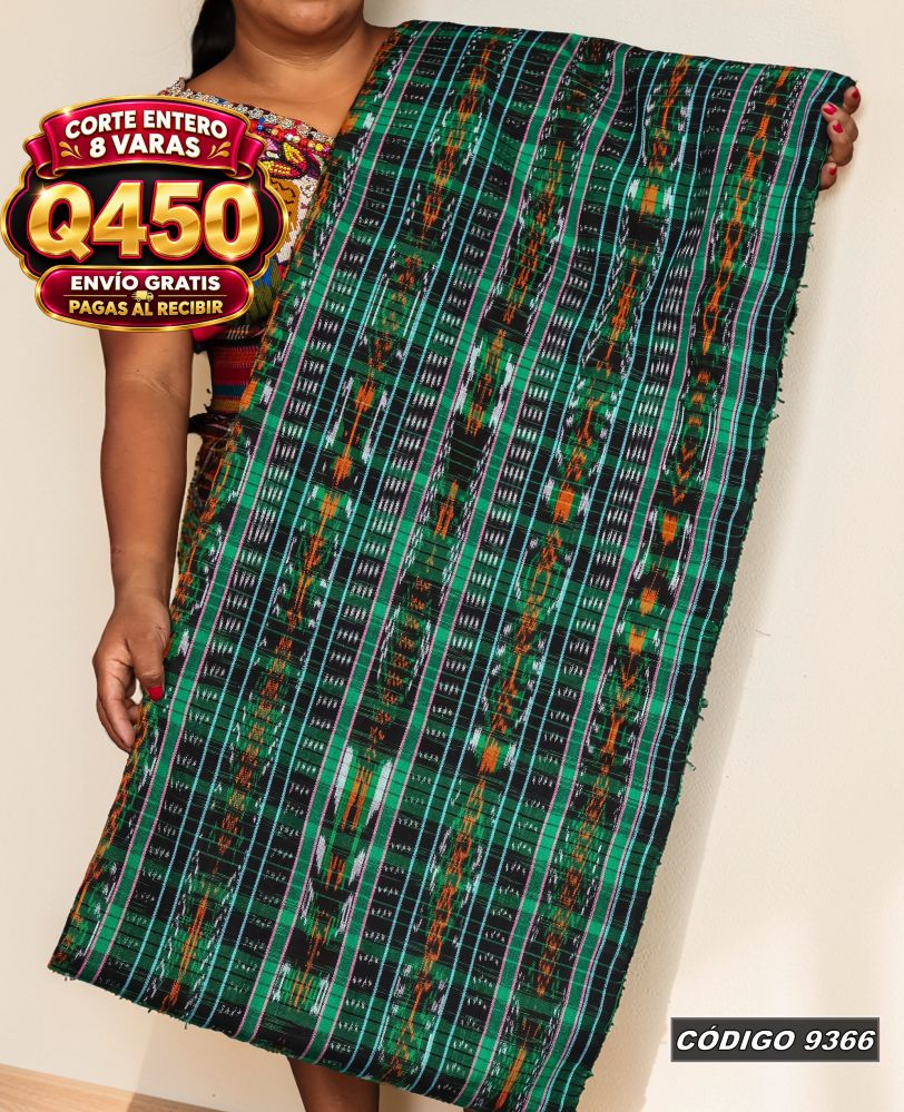 ✨ Corte Quichelense Hilo Mish y Altaseda 8 Varas — Q450 | COD 9366