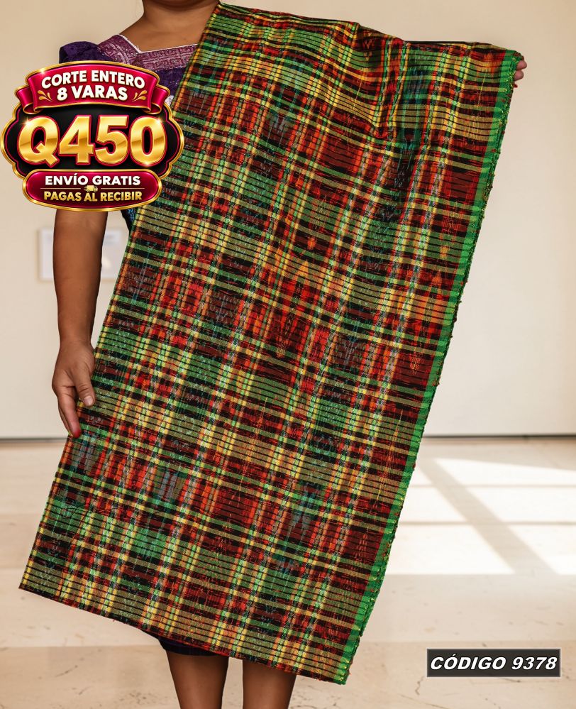 Corte Típico Quichelense Hilo Mish y Altaseda 8 Varas Q450 | COD 9378 | Típicas Unidas