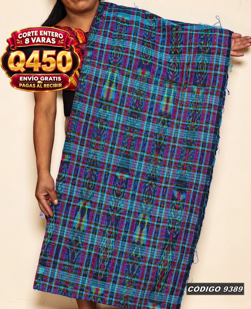 Corte Típico Quichelense Hilo Mish y Altaseda 8 Varas Q450 | COD 9389 | Típicas Unidas