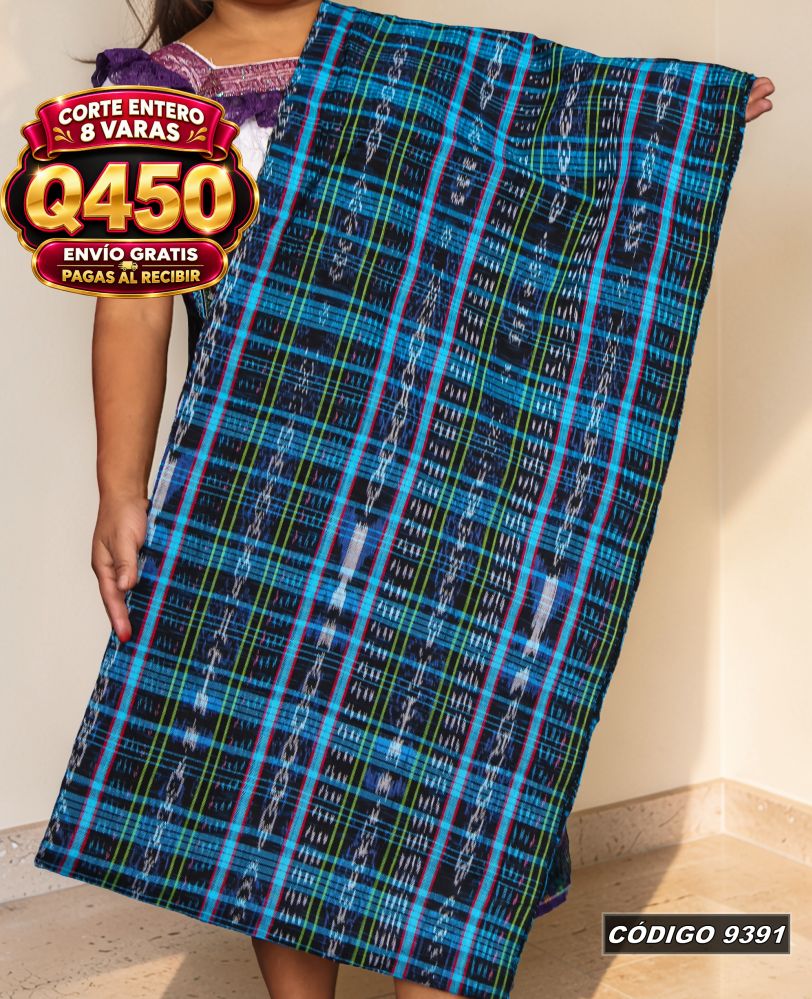 Corte Típico Quichelense Hilo Mish y Altaseda 8 Varas Q450 | COD 9391 | Típicas Unidas