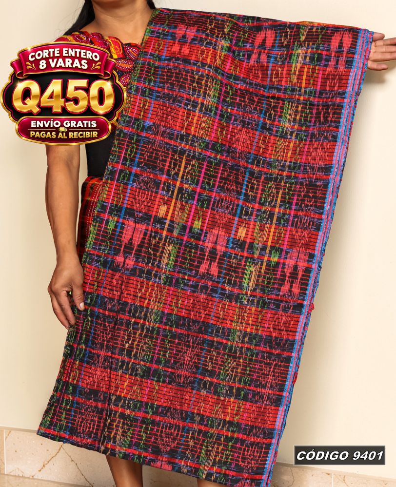 Corte Típico Quichelense Hilo Mish y Altaseda 8 Varas Q450 | COD 9401 | Típicas Unidas
