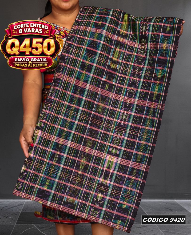 Corte Típico Quichelense Hilo Mish y Altaseda 8 Varas Q450 | COD 9420 | Típicas Unidas